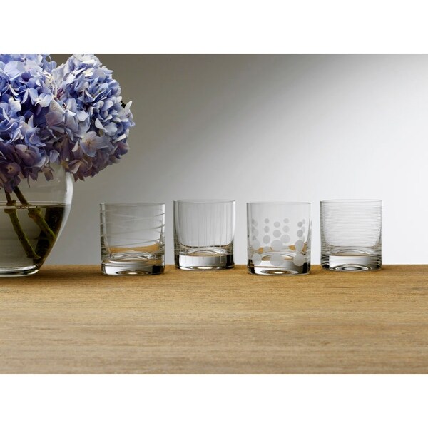 mikasa double old fashioned glasses