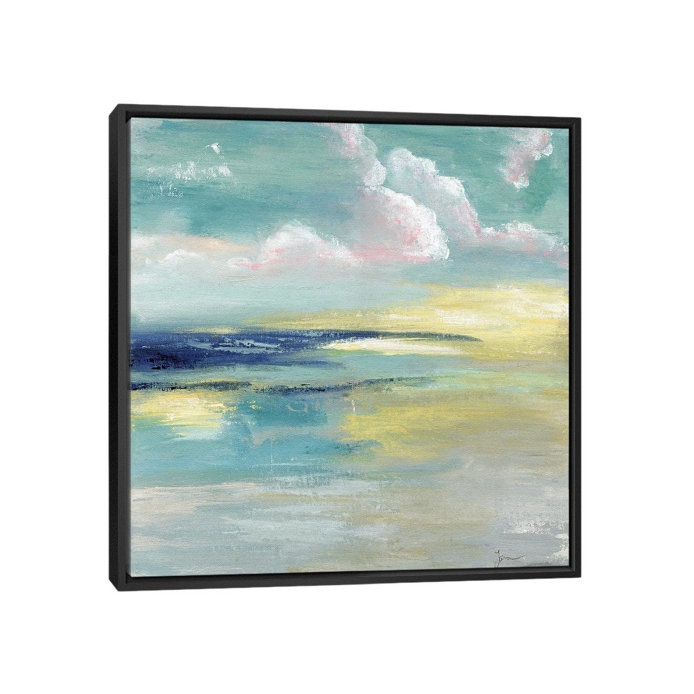 iCanvas "Ocean View" by Tava Studios Framed Canvas Print