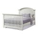 preview thumbnail 6 of 6, Foundry 56" Wide Arch Top Convertible Crib, White Dove