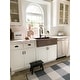 preview thumbnail 5 of 12, Adams Copper 33" Single Bowl Farmhouse Apron Front Undermount Kitchen Sink