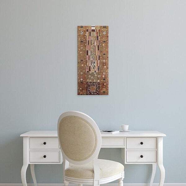 Easy Art Prints Gustav Klimt's 'D?cor' Premium Canvas Art