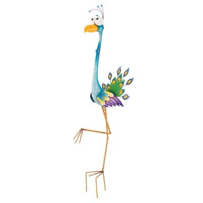 Goofy Bird Stake - Peacock
