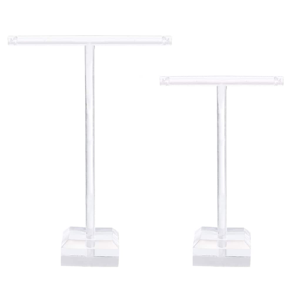 Earring Display Stands, 2pcs Earring Stands Storage Acrylic