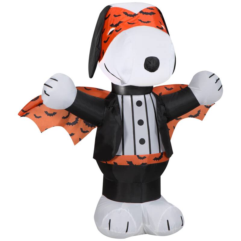 Airblown-Snoopy w/Orange Vampire Print-Peanuts