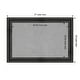 preview thumbnail 23 of 36, Amanti Art Rustic Pine Black Framed Magnetic Board Board Size 32x20
