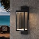 2 Pack Outdoor Wall Sconce Lantern Dusk to Dawn Sensor Exterior Light