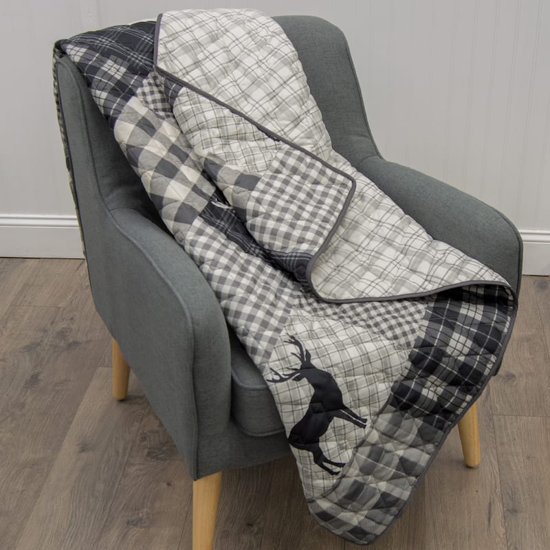 Your Lifestyle by Donna Sharp Ridge Point Microfiber Throw