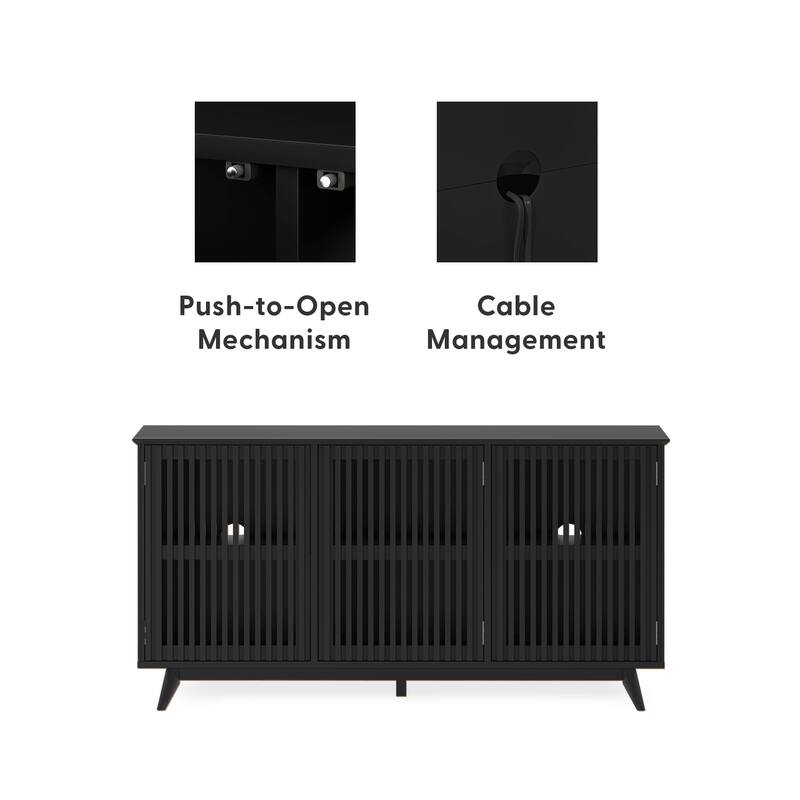 Plank and Beam Mid-Century Modern Buffet Sideboard/TV Stand