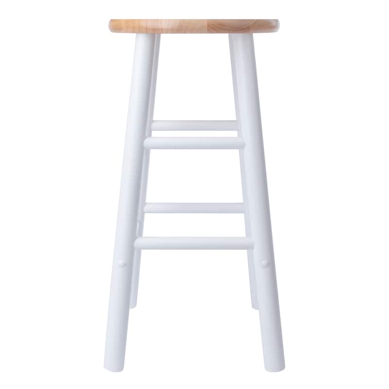 2-Pc Counter Stool Set - 12.99 x 12.99 x 24.41 inches