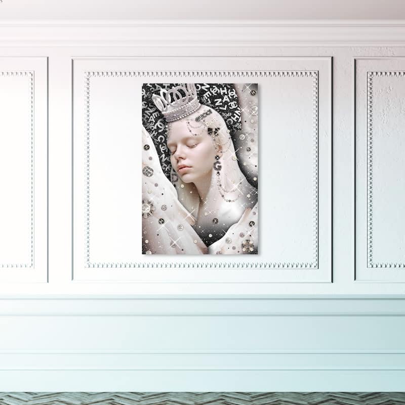 Wynwood Studio Fashion and Glam Pure Beauty Black and Wall Art Canvas Print - 45 x 30