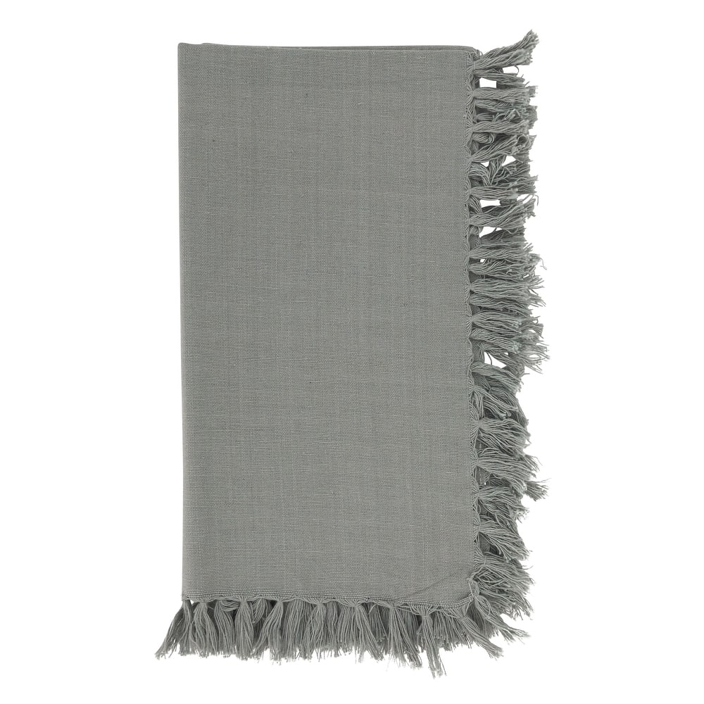 Fringed Design Napkins (set of 4)