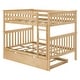 preview thumbnail 40 of 59, Max and Lily Twin over Twin Bunk Bed with Trundle