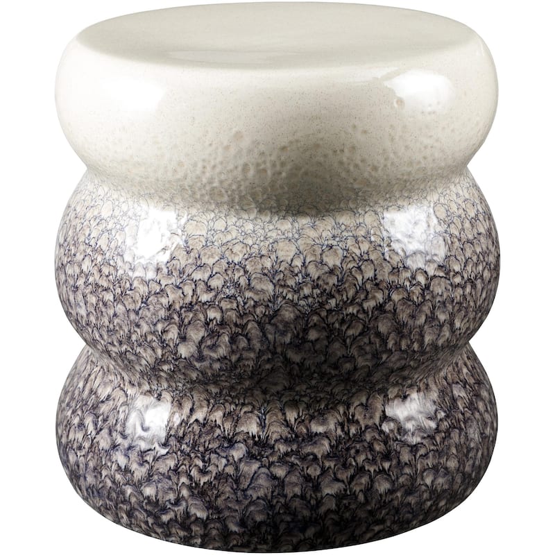 Livabliss Osambela Modern Garden Stool - Blue