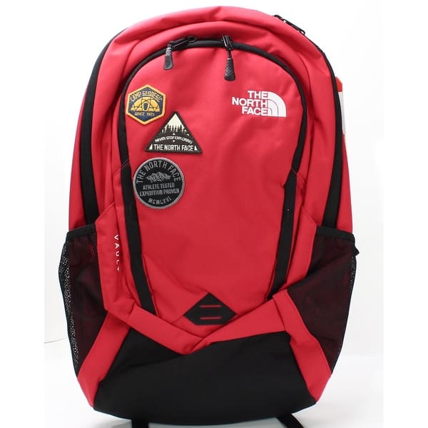 Shop Black Friday Deals On The North Face Tnf Red Black Men S One Size Vault Patch Backpack Overstock 22468432