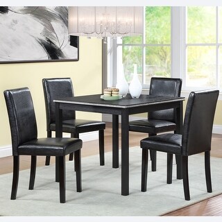 Wooden Dining Square Table, Kitchen Table for Small Space Counter ...