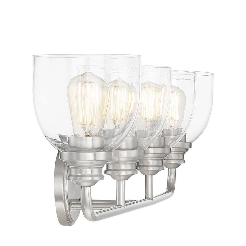 Savoy House Vale 4 Light 33" Wide Bathroom Vanity Light