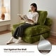 preview thumbnail 4 of 6, OVIOS Corduroy & Plush Foldable ​Sleeper Sofa