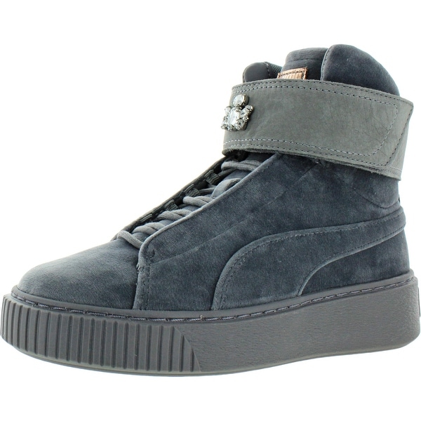 puma platform mid velour