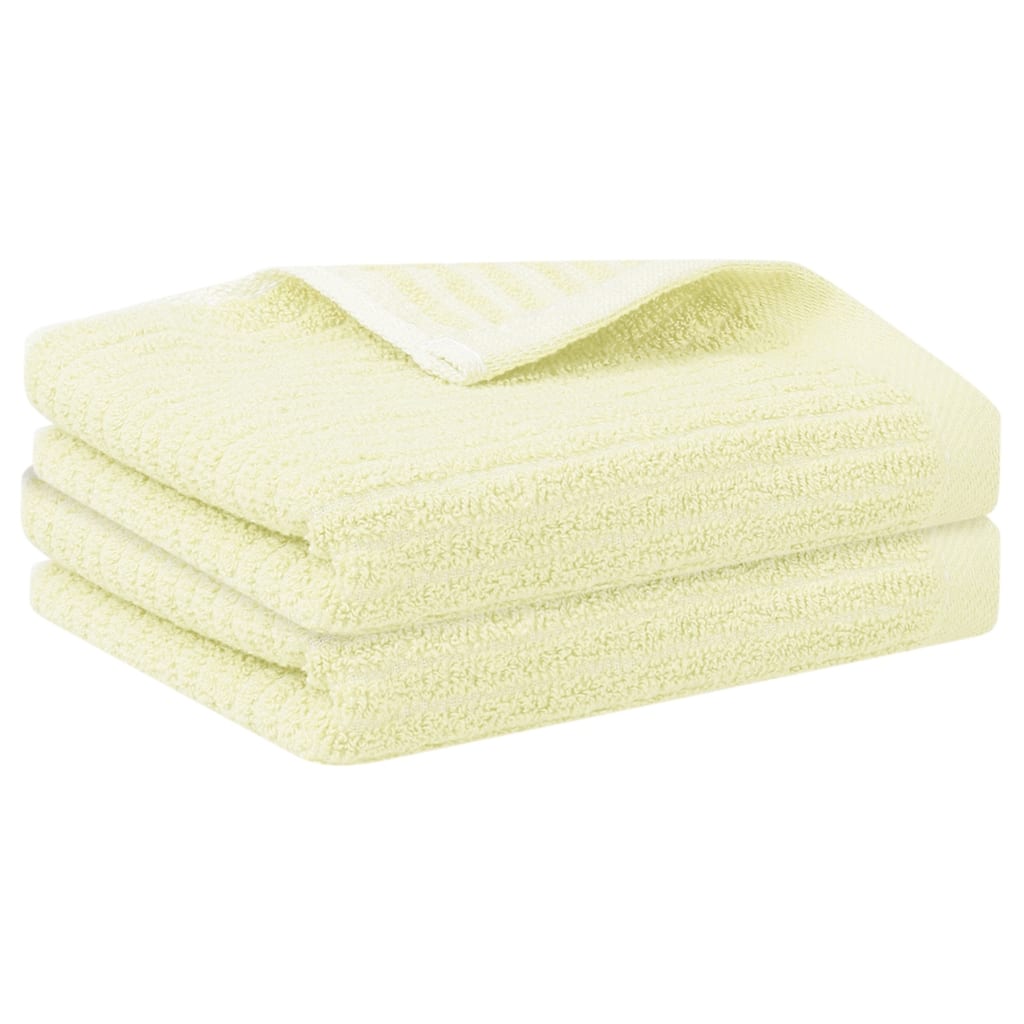 Striped Pattern 2 Pack Hand Towels, Absorbent and Quick Drying Towel for Bathroom, Travel, Camp 13" x 29"