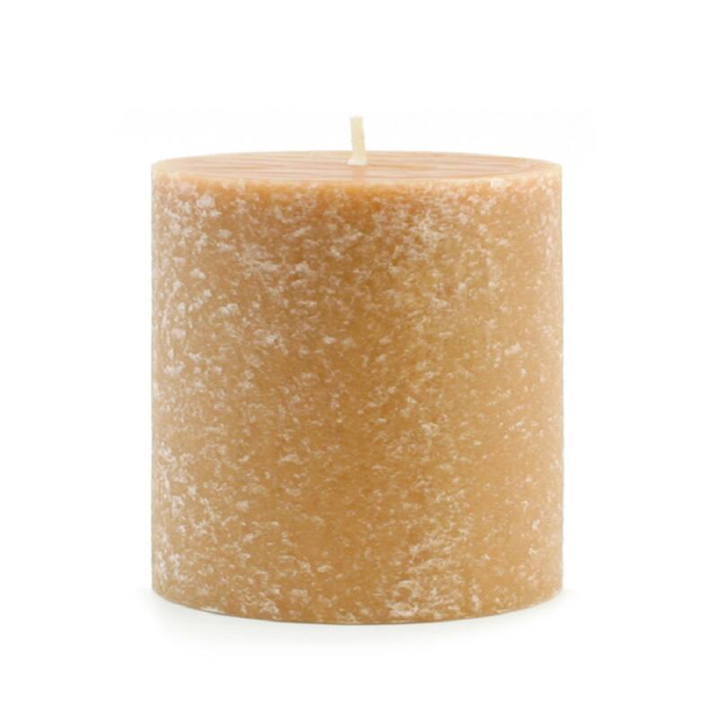 ROOT Unscented 3 In Timberline™ Pillar Candle 1 ea. - Beeswax - 3 X 3