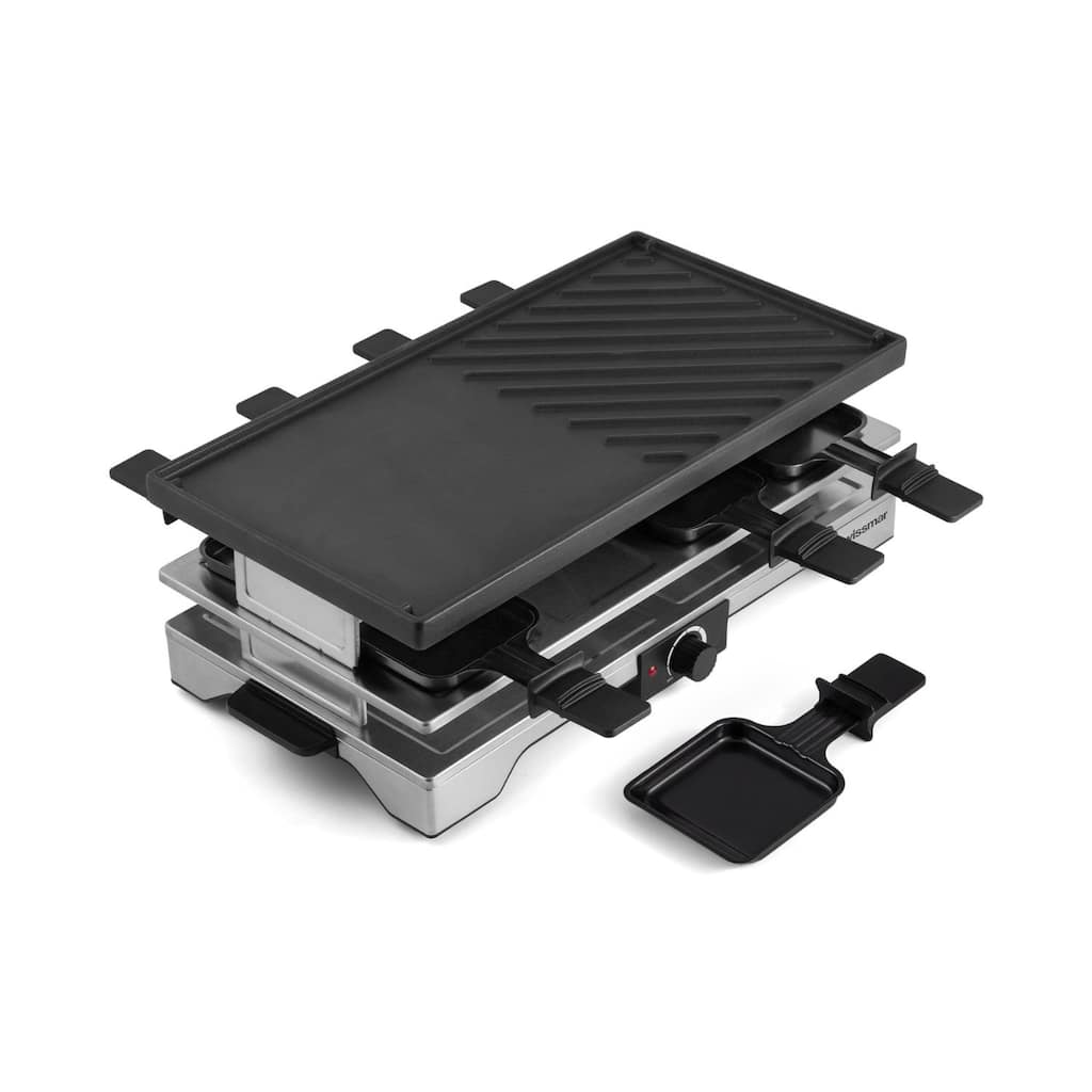 Swissmar Verso 8p. In/outdoor Raclette, C.iron Top - Na