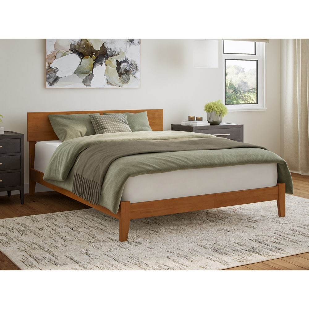 AFI, Orlando Solid Wood Low Profile Platform Bed