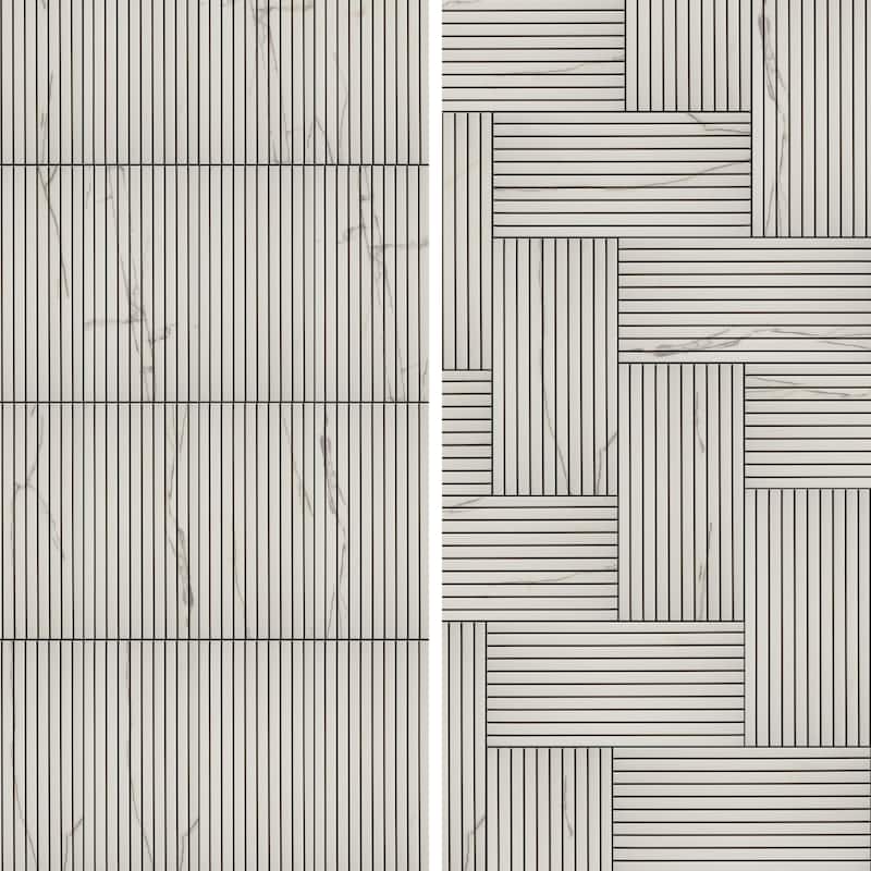 Merola Tile Istanbul Strata Day 6-7/8" x 14" Porcelain Floor and Wall Tile