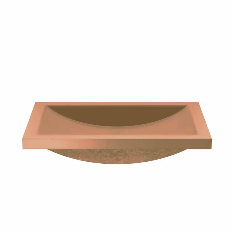 Cabrillo 21-inch NativeStone Undermount Bathroom Sink - 20.75" x 14.75" x 5"