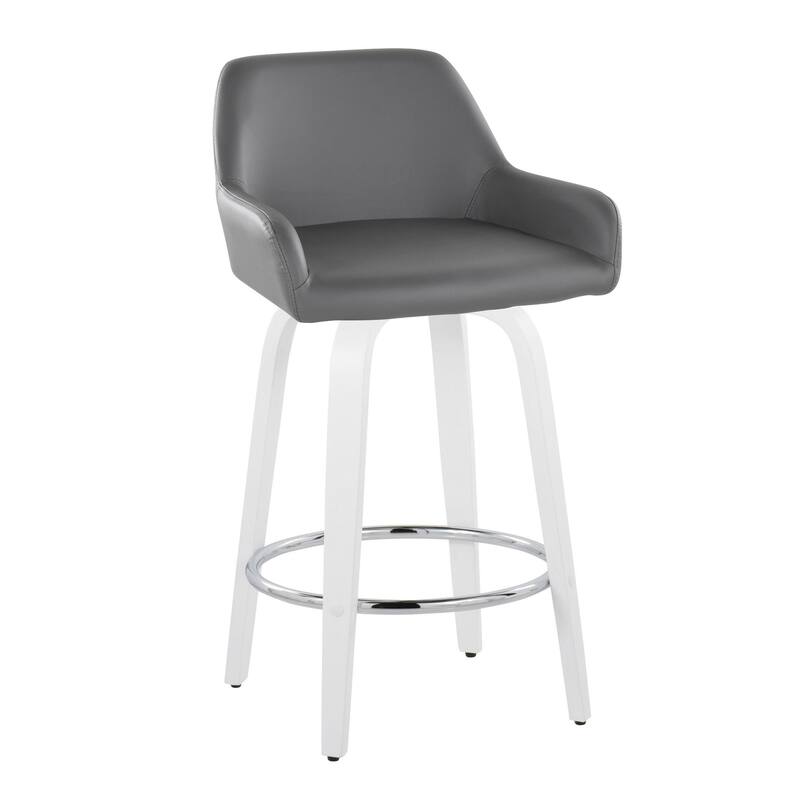Daniella 26" Fixed-Height Counter Stool - Set of 2