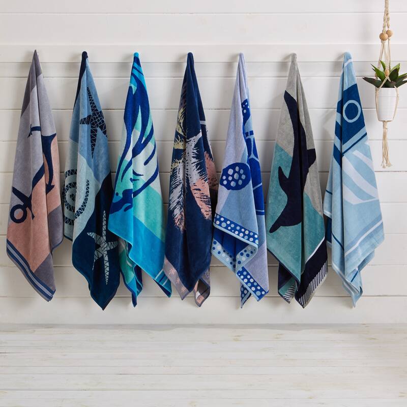 Luxurious Cotton Printed Beach Towel