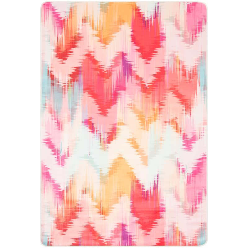 SAFAVIEH Daytona Machine Washable Slip Resistant Anka Graphic Abstract
