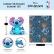 preview thumbnail 17 of 35, NBA Spin Stitch Hugger Pillow & Silk Touch Throw Blanket Set