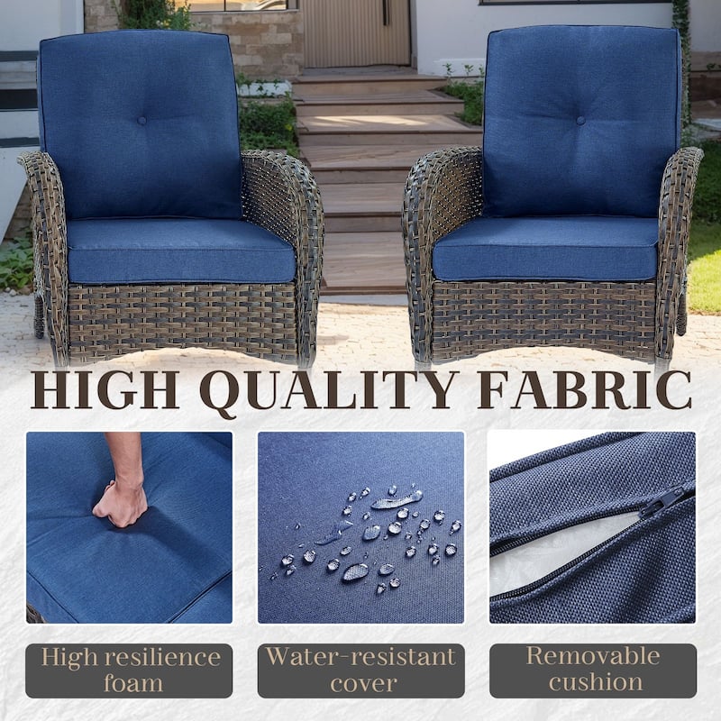 Outdoor Sectional Sofa with Cushion Funiture Set