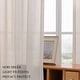 preview thumbnail 26 of 36, Linen Textured Light Filtering Back Tap/ Rod Pocket Curtain Panels (Set of 2)