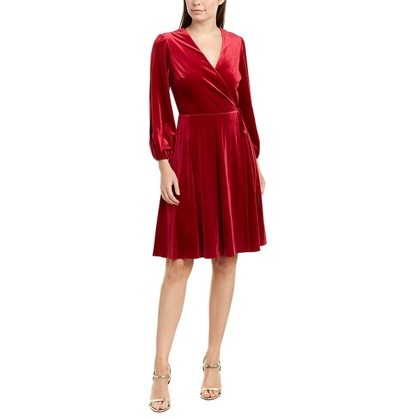 tahari wrap dress