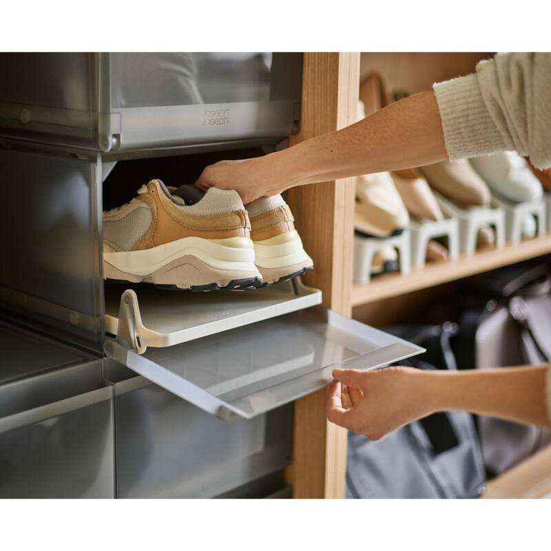 Joseph Joseph ShoeCase Premium Shoe Storage Box with Slide-out Shoe Tray