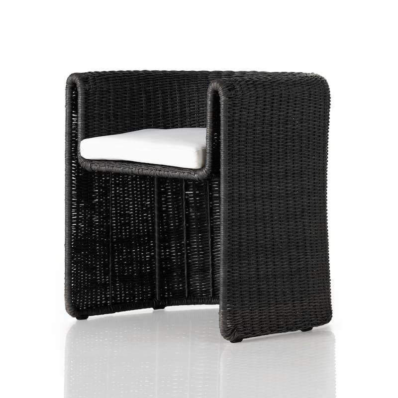 Haven Home Ellis Outdoor Dining Arm Chair - Vintage Coal