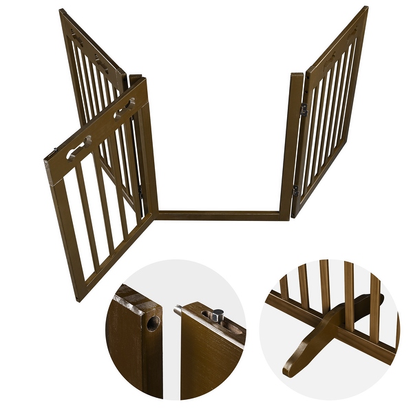 Folding pet gates 3 store panel