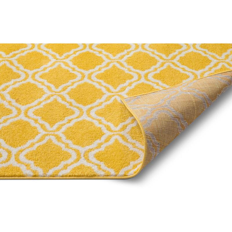 Well Woven Starbright Calipso Trellis Kids Area Rug