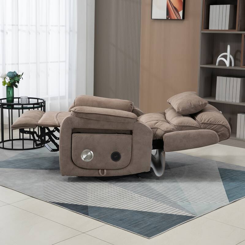Flagship Oversized Recliner Chair with Wireless Charge, Massage & Heat