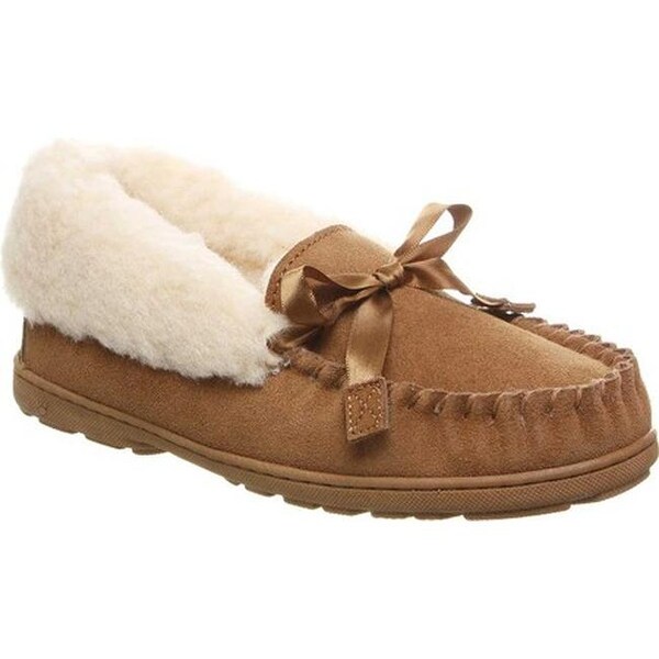 bearpaw womens moccasin slippers