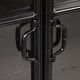 preview thumbnail 12 of 17, Arched Metal Cabinet with Glass Shelves
