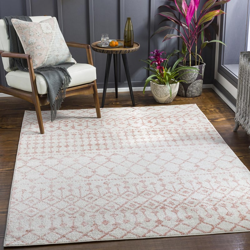 Livabliss Bohemian & Eclectic Chester Diamond Area Rug