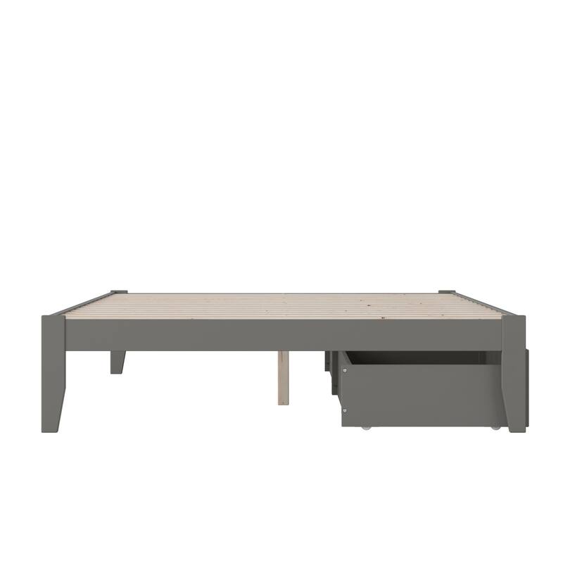 AFI Colorado Platform Bed with Storage Drawers