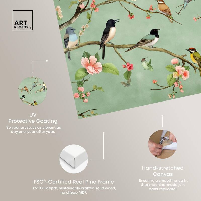 Restful View Canvas by Art Remedy, Gallery Wrapped