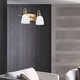 preview thumbnail 4 of 4, Vintage vanity lights gold sconce lights alloy steel, glass wall lights
