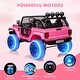 preview thumbnail 7 of 18, 24V 7AH Ride on Truck Car, 2 Seater, with Remote Control