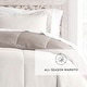 preview thumbnail 22 of 73, All-season Down Alternative Reversible Lightweight Comforter Set