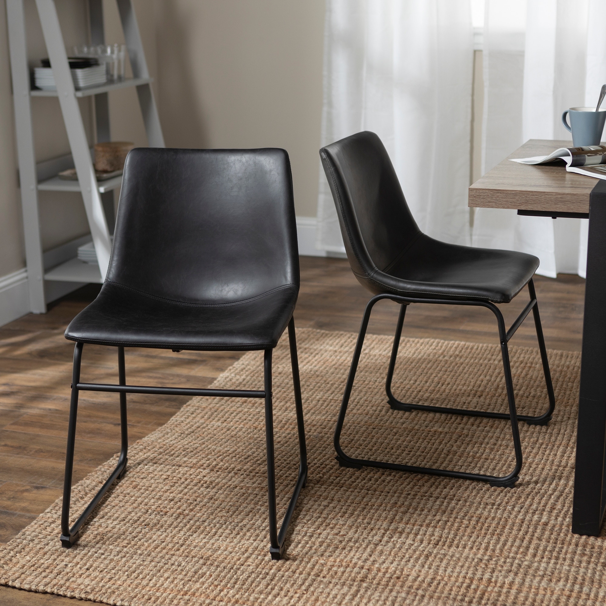 Carbon loft prusiner faux leather counter stool hot sale