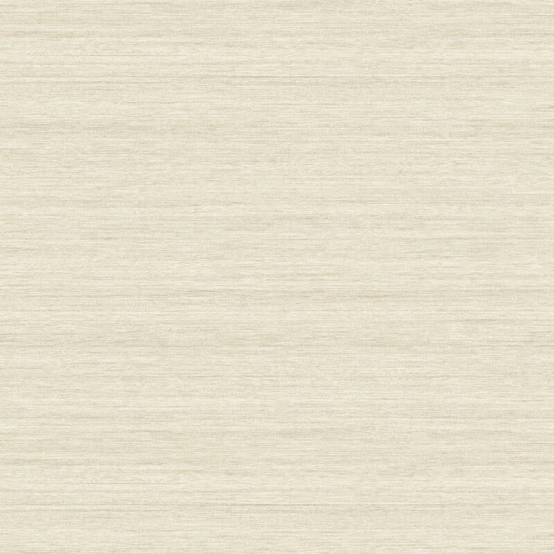 Seabrook Designs Shantung Silk Embossed Vinyl Unpasted Wallpaper - 27 in. W x 27 ft. L - Vintage Lace